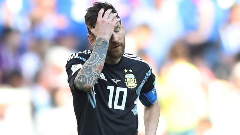 Lionel Messi missed a penalty in the 64th minute: FIFA world cup 2018 ...