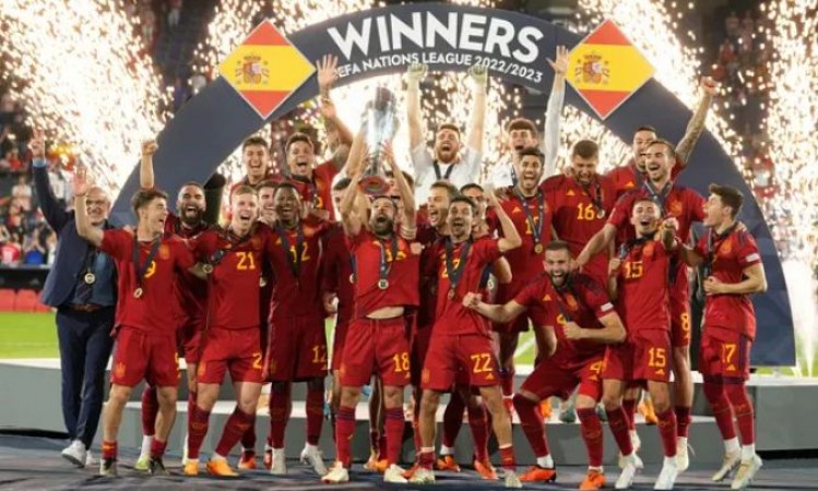 Victorious Spain take Nations League final glory to beat Croatia