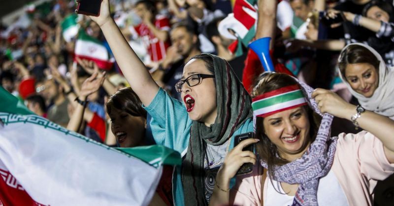FIFA 2018: Women see World Cup matches for the first time Iran stadium