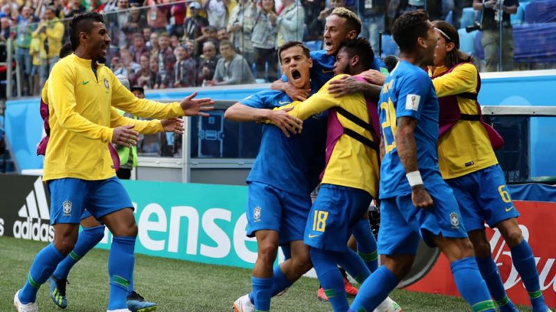 FIFA 2018: Brazil defeats Serbia in a knockout match