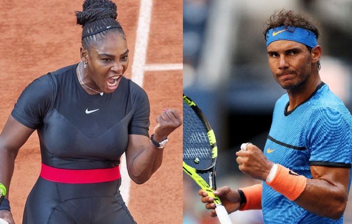 Rafael Nadal second and Serena seeded to 25th