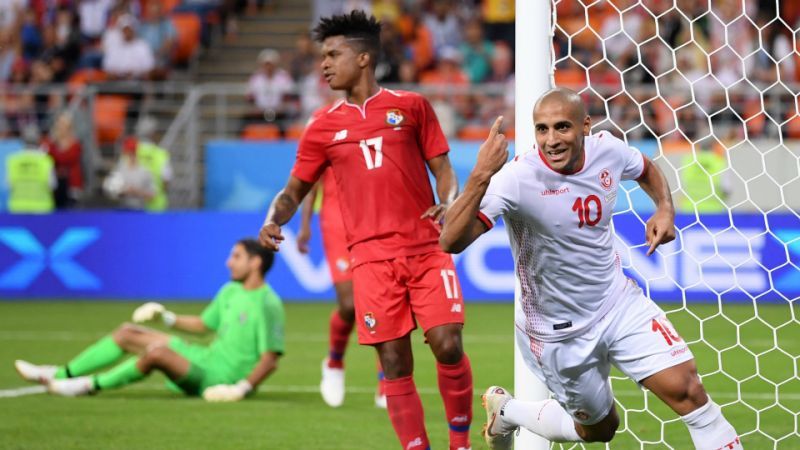 Tunisia defeats Panama by 2-1 after 40 years