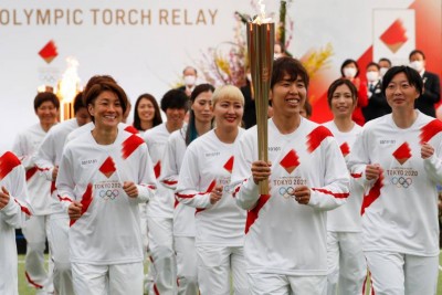 Torch Relay for Tokyo Olympics has started for 121 days journey