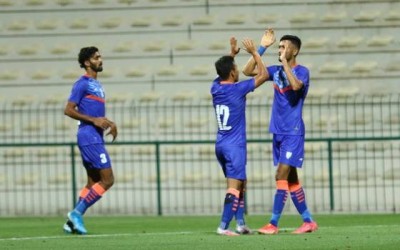 भारत Vs ओमान: सुनील छेत्री के बिना भारतीय टीम ने  संभाली मैच की कमान