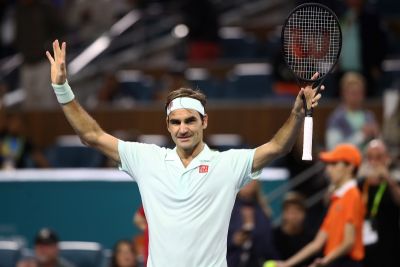 Roger Federer gained a measure of revenge against Wimbledon nemesis Kevin Anderson