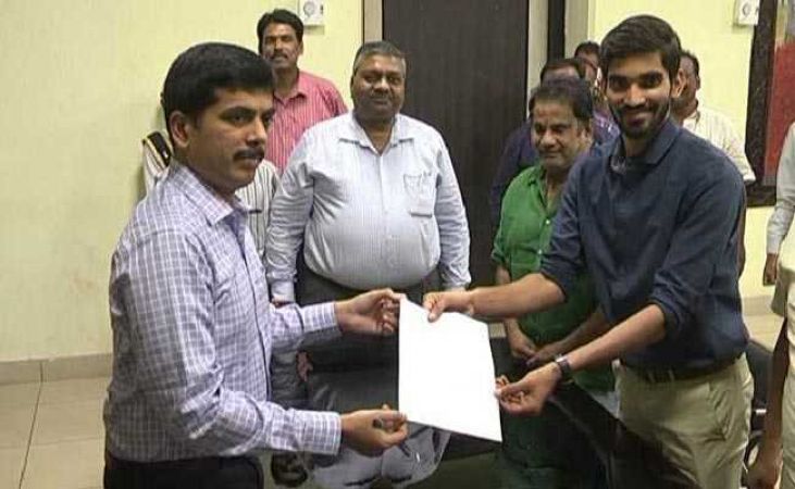 Andhra Pradesh: Kidambi Srikanth Takes Charge As Deputy Collector