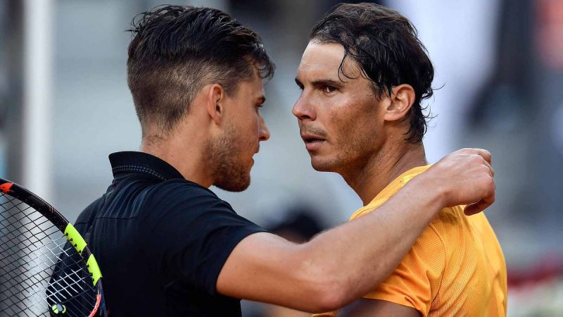 Madrid Open:Nadal drops the world No. 1 ranking,7-5 6-3  faces crush by  Thiem