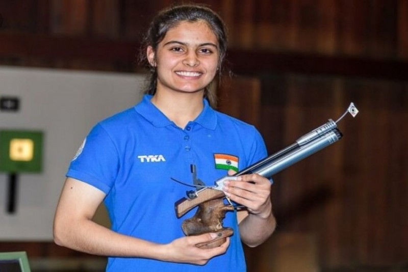 India's juggling shooter  Manu Bhaker set an example for all students by doing this