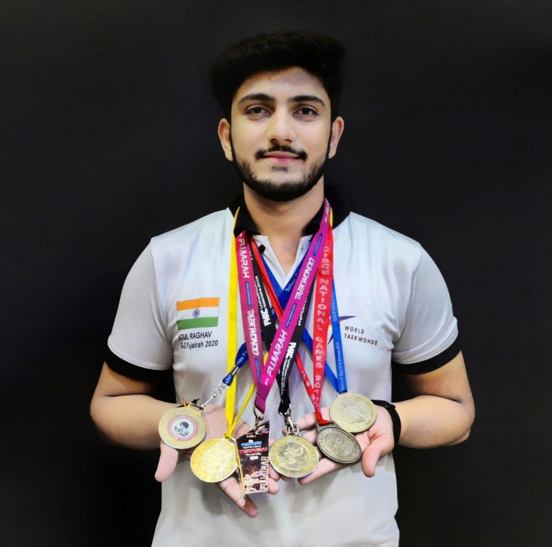 Atul Raghav Emerges As The Top UP Taekwondo Athlete, Misses the Asian Qualifications