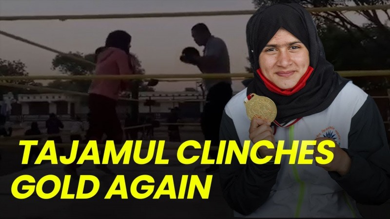 World Kickboxing Championship gold medal for Tajamul Islam from Srinagar