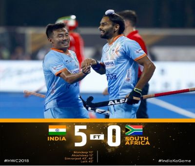 Hockey World Cup 2018: India beats South Africa 5-0 in first opener game