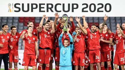 Bayern beat Dortmund to win the German Super Cup title for the eighth time