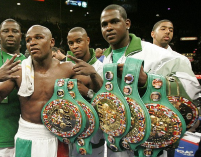 After winning the biggest win of his career Floyd Mayweather claims to be a Billionaire.