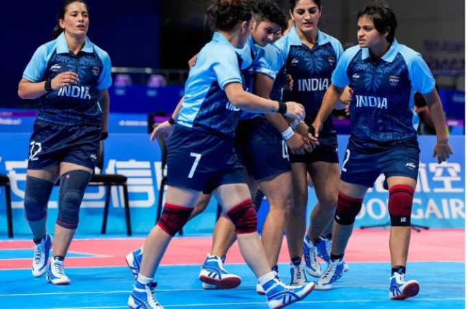 India Makes History at Asian Games 2023 with 100 Medals, Propelled by Women's Kabaddi Gold