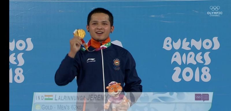 2018 Youth Olympic Games: 15-year-old weightlifter, Jeremy Lalrinnunga wins a maiden GOLD Medal for India