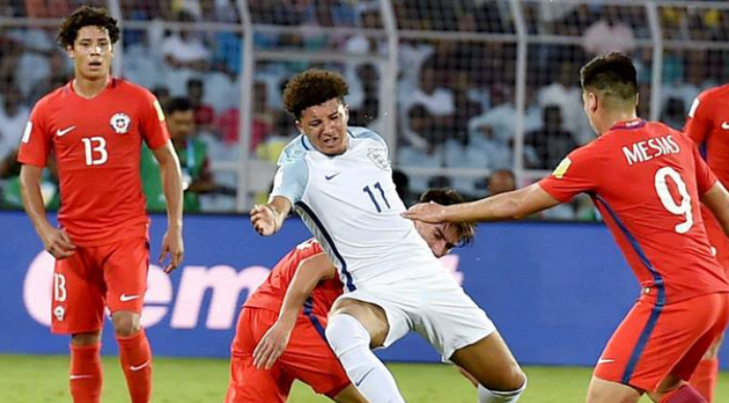 FIFA U-17 World Cup: England dominates Chile in the group stage.