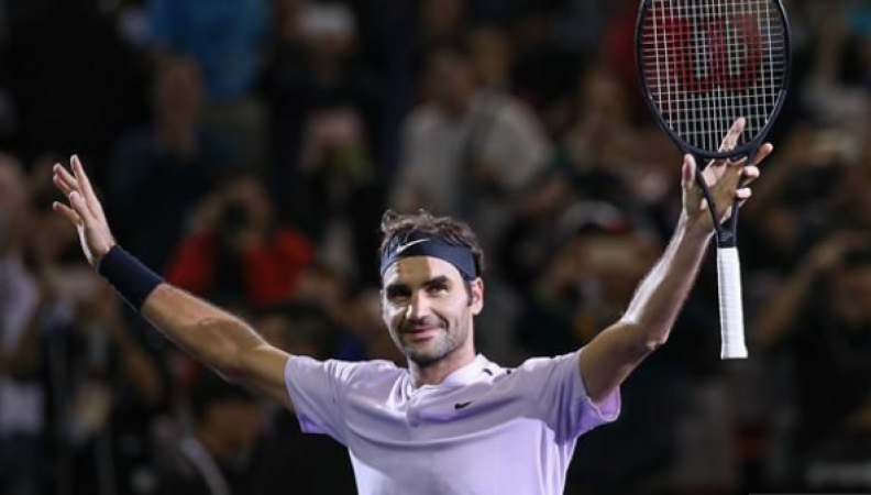 Roger Federer on a roll, beats Frances Tiafoe 6-1, 6-3.