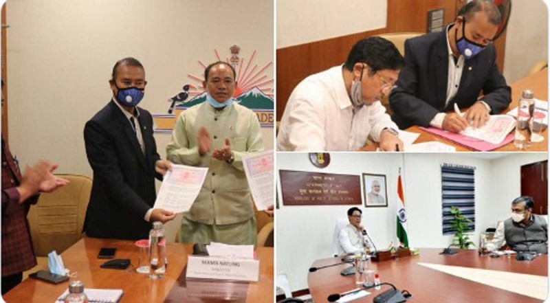 MoU between Sports Authority of India and Arunachal Pradesh to develop sports Infrastructure