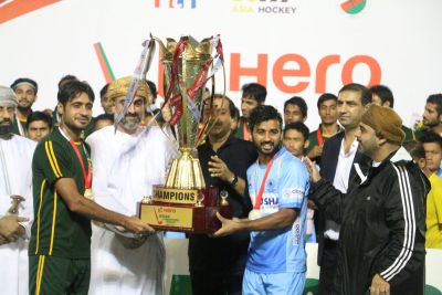 Asian Champions Trophy 2018: India, Pakistan declared joint winners due to bad weather conditions