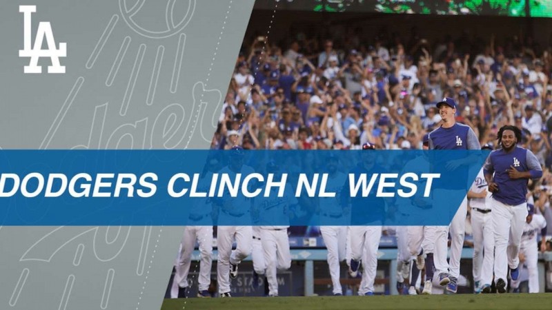 NL West: Dodgers grab the leading Baseball title for the 8th time