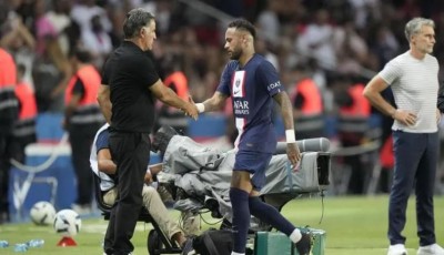 Neymar leaves an interview after being asked about Mbappe raises concerns about the rift once more