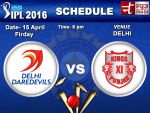 IPL-9 : आज पहली जीत की तलाश में भिड़ेगी पंजाब और दिल्ली