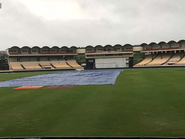 Wi vs Ind : खेल पर दिखा बारिश का कहर, तीसरे दिन का खेल रद्द