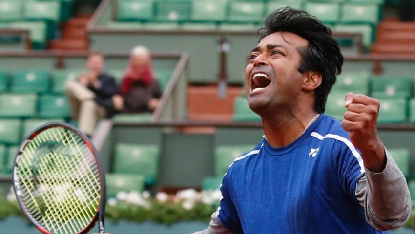 Tennis icon 'Leander Paes' and partner 'Andre Begemann' bang out top seeds in Winston-Salem