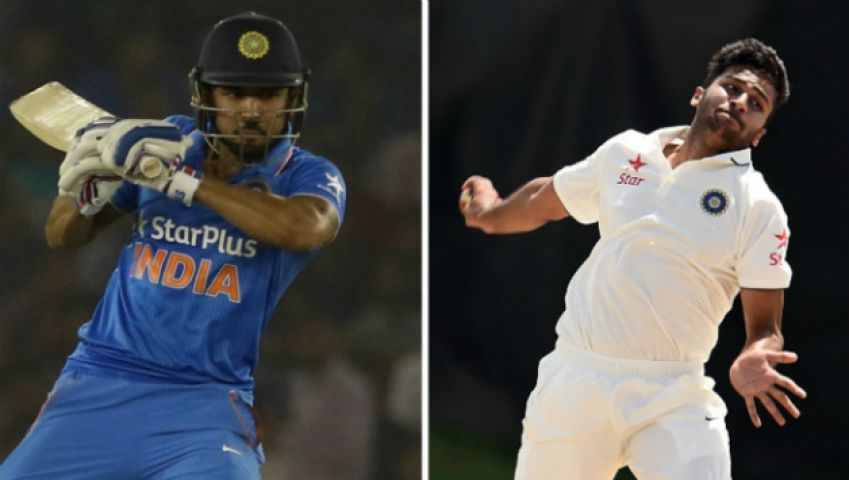 Shardul Thakur has been called up as a backup for 'Mohammed Shami' and Manish Pandey has replaced 'Rahane'