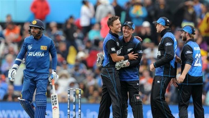 एकदिवसीय मैच में न्यूजीलैंड की टीम ने श्रीलंका को हराया