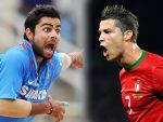 I take a lot of inspiration from Cristiano: Virat