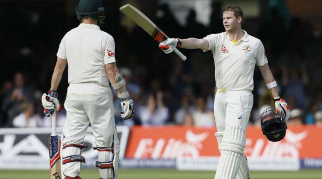 लॉर्ड्स टेस्ट : स्मिथ, रोजर्स ने आस्ट्रेलिया को दिलाई दमदार शुरुआत