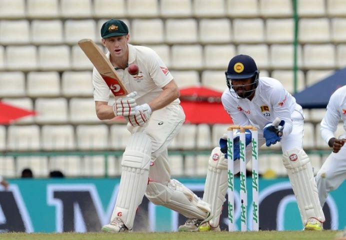 ऑस्ट्रेलिया ने श्रीलंका के खिलाफ पहली पारी में बनाई 86 रनों की बढत