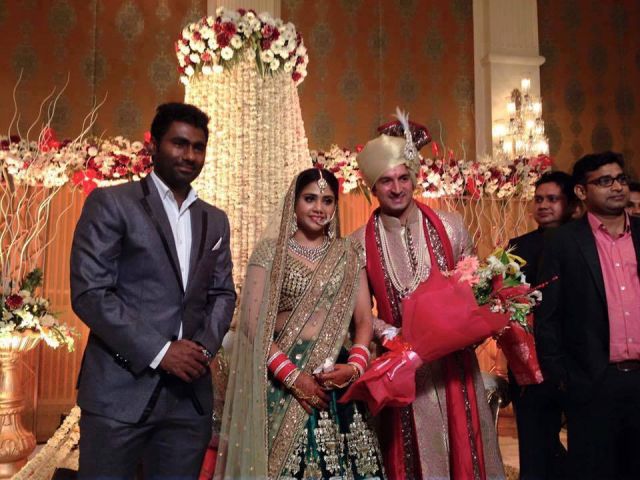 भारतीय खिलाड़ी मोहित शर्मा ने की गर्लफ्रेंड श्वेता से शादी