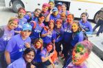 Indian women cricket team celebrated the festival of colors