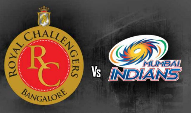 Mumbai Indians beat RCB  by 6 wickets