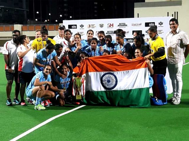 Maiden Asian champions trophy win for Indian women hockey !