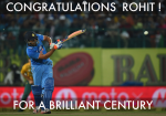 टी-20 क्रिकेट  : रोहित ने जड़ी शानदार सेंचुरी, भारत ने बनाए 199 रन