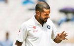 Dhawan rolled out of the third test !