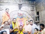 इंदौर के खजराना गणेश मंदिर में अजिंक्य रहाणे ने लगाई हाजिरी