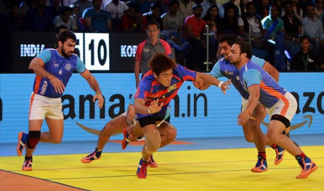 A bad start for the Indian team in the Kabbadi World Cup 2016