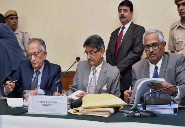 लोढा समिति ने BCCI को बदलावों के लिए दिया 30 दिसंबर का समय