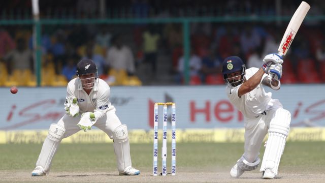 INDvsNZ LIVE : विराट भी आउट, 5 विकेट पर इंडिया के 318 रन