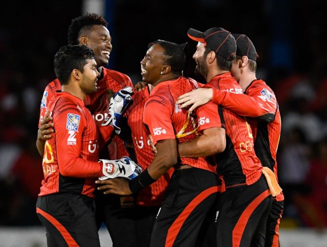 CPL टी-20 : trinbago night riders ने petriots को 8 विकेट से हराया