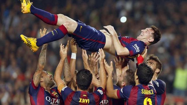 फुटबॉल: अत्याधिक गोल दागने का रिकॉर्ड बार्सिलोना के नाम
