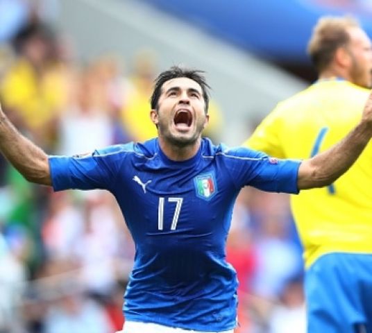 यूरो कप: इडर के गोल से इटली प्री-क्वार्टर फाइनल में
