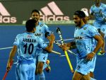 India against England in the Junior men's Hockey World Cup