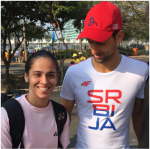 Rio Olympics: Fan moment of Saina Nehwal with Novak Djokovic