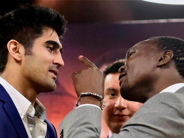 I don't believe in verbal wars, will knockout Cheka in the ring: Vijender Singh