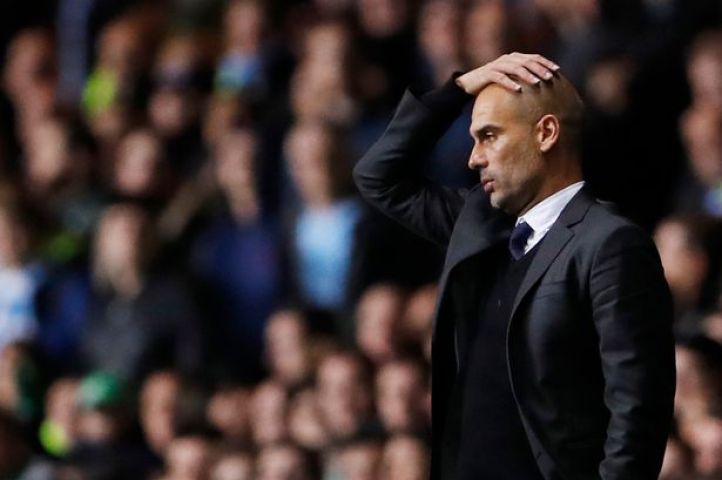 Manchester City manager Pep Guardiola says title-less first season would not be failure